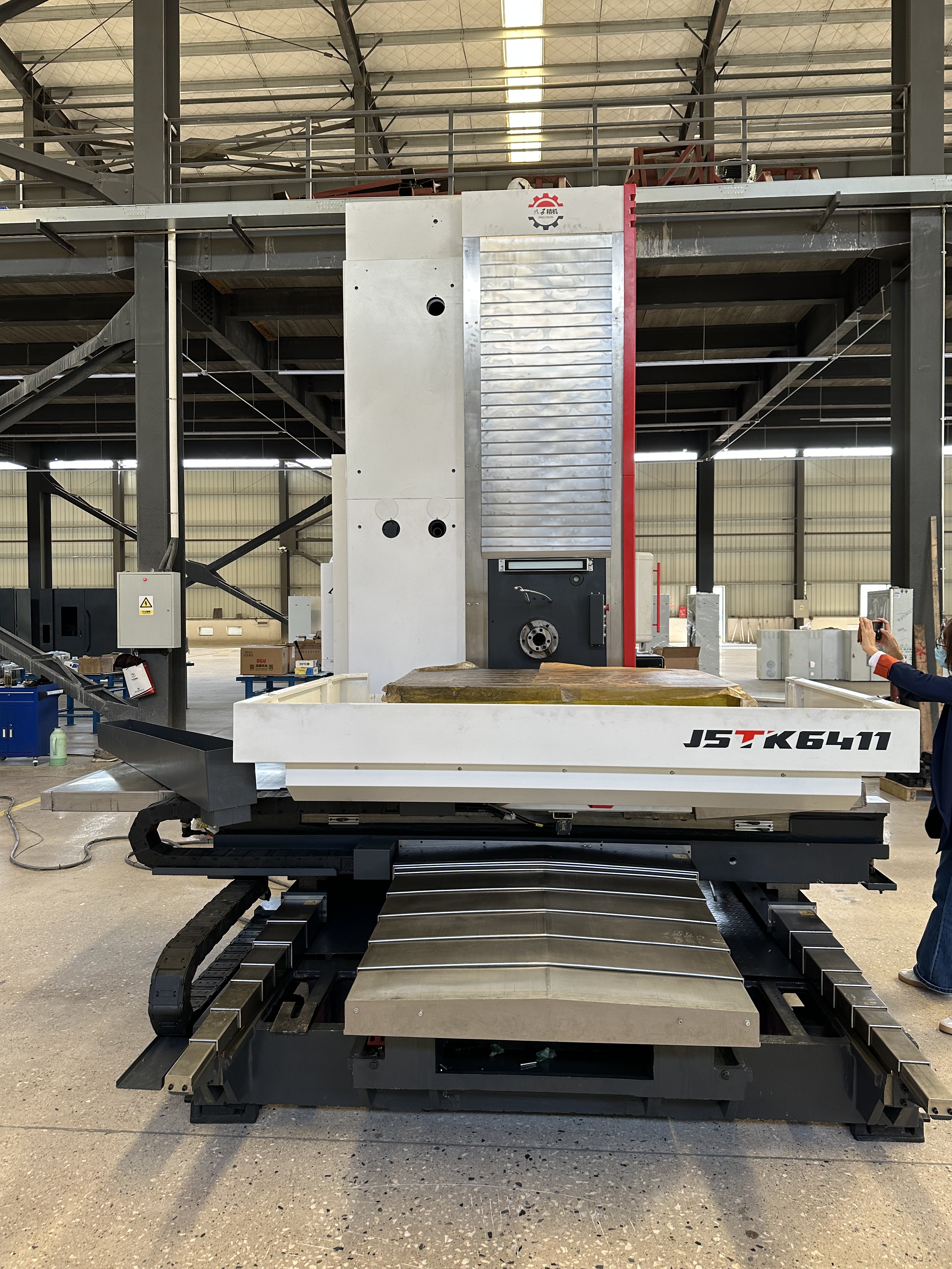 TK6411C CNC Yatay Freze ve Delik Makinası