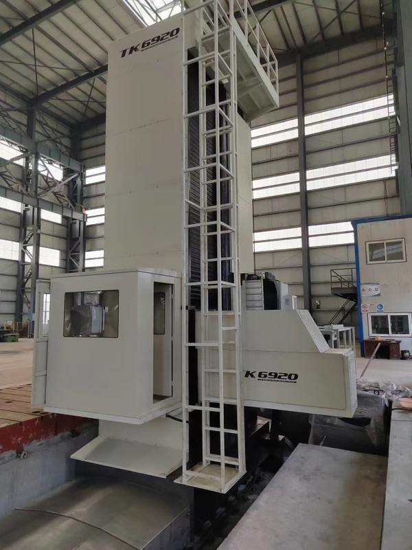 TK6920 CNC Delme ve Freze Makinesi Zemin Tipi Delik Açma Makinesi 