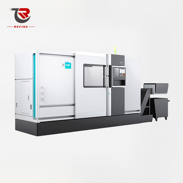 DL-25M 2 eksenli Yüksek Kaliteli Eğimli Yataklı CNC Torna 